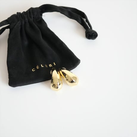 2024・人気完売品 / CELERI / Deuxieme Classe / DROP CLIP ON イヤリング / 24091510002210 / 2412-0024