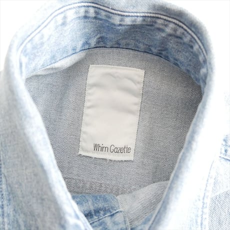 継続販売品 / Whim Gazette / デニムシャツ / WGZ1041104A0009 / 2511-0759