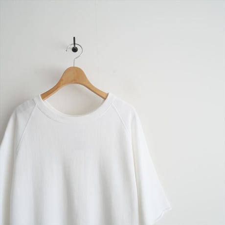 2022SS / L'Appartement購入品 / LOOPWHEELER x LOWERCASE / Half Sleeve Sweat / 22070570004610 / 2405-1064