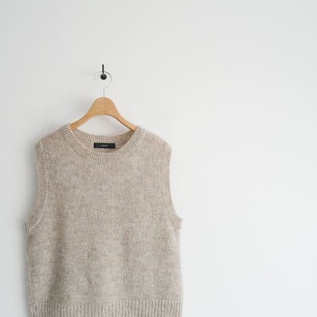 2025AW / FLORENT / MOHAIR KNIT VEST / 2505F07004 / 2601-0267
