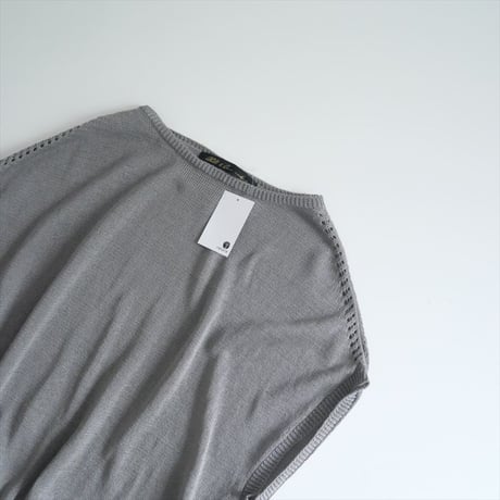 2025SS / Cloth＆Cross / Straw Yarn Wide Knit Pullover / 2508-1050