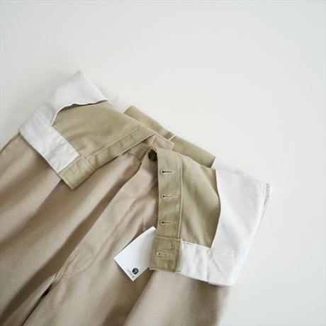 2025 / QUIITO W WAIST CHINO PANTS Q25A-T064 / 2605-0211