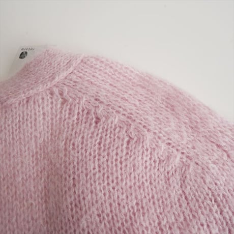 2024AW / GALERIE VIE / キッドモヘア Vネックカーディガン / 23024402716 / 2601-0281