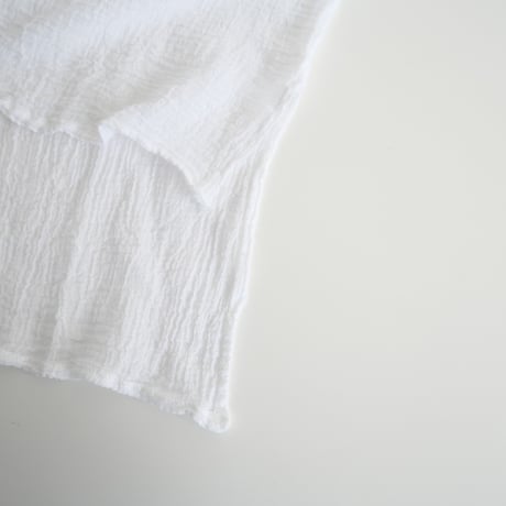 2023SS / 未使用 / Plage別注 / LES ATELIERS FRANCAIS DE CONFECTION / HENLY NECK L/SL シャツ3 / 2403-0295
