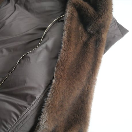 〇2024AW・人気完売品 / 未使用 / L'Appartement購入品 / LOU ANDREA / FAKE MINK VEST / 24010570003030 / 2509-0627