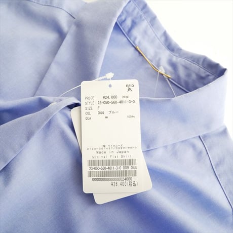 2023AW / 未使用 / L'Appartement / Minimal Flat Shirt / 23050560401130 / 2512-0758