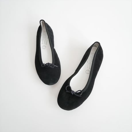 継続販売品 / Chausser / TRAVEL SHOES シルキースエードバレエシューズ / 2504-0283