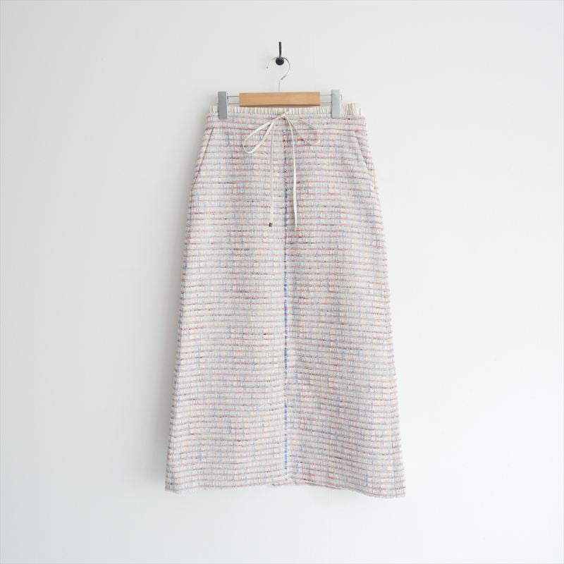 2026SS今季・人気完売品 / 未使用 / ebure ブルーネオンツイード 