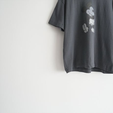 〇2025AW今季・人気完売品 / 未使用 / Americana×HUG O WaR / ミッキーマウス/グリッターpt.T-sh / BE-524 / 2510-2130