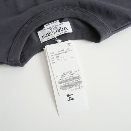 2024SS今季 / 未使用 / DEUXIEME CLASSE別注 / AMERICANA / AMRCN Tシャツ / 24070510001410 / 2405-0460