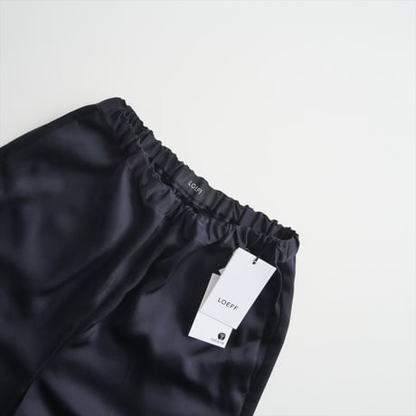 2023 / 未使用 / 伊勢丹サローネ別注 / LOEFF / サテンワイドパンツ / 8814-299-0141 / 2404-2118
