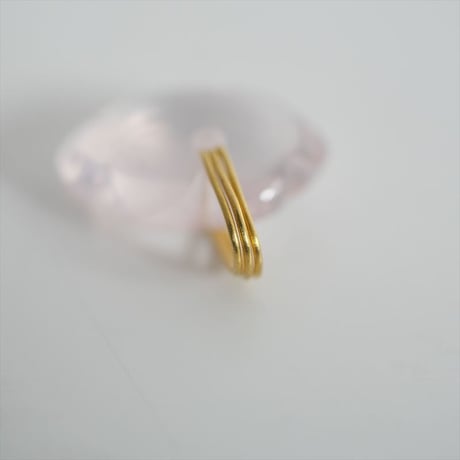 継続販売品 / MHT Marie-Helene de Taillac / ローズクォーツ「ストーン・ヘブン」ペンダント / 2502-2018
