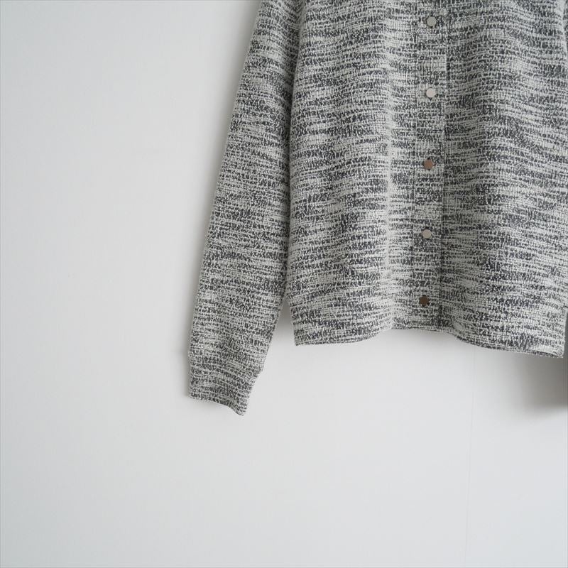 soéju ジャケットライクツィーディーカーディガン グレー ジャケットライクツィーディーカーディガン - SOÉJU online