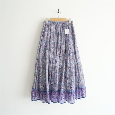 2021SS / L'Appartement購入品 / BLUE BOHEME / Cotton Tiered Skirt / 21060570002610 / 2310-1235