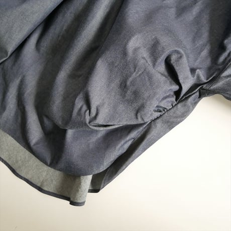 2026SS今季新作 / 未使用 / mizuiro ind / V neck denim shirt / 1-230156 / 2603-0817