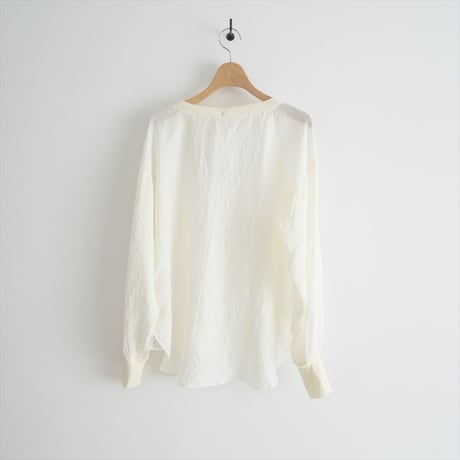 継続販売品 / uryya / Silk Rib Tops / 2407-1029