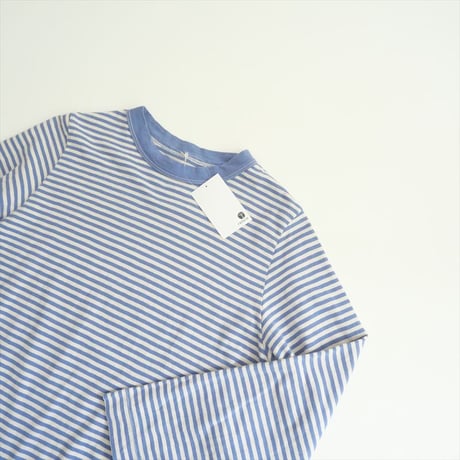 45R / 天竺ボーダーの四角Tシャツ / 50170074 / 2508-2261