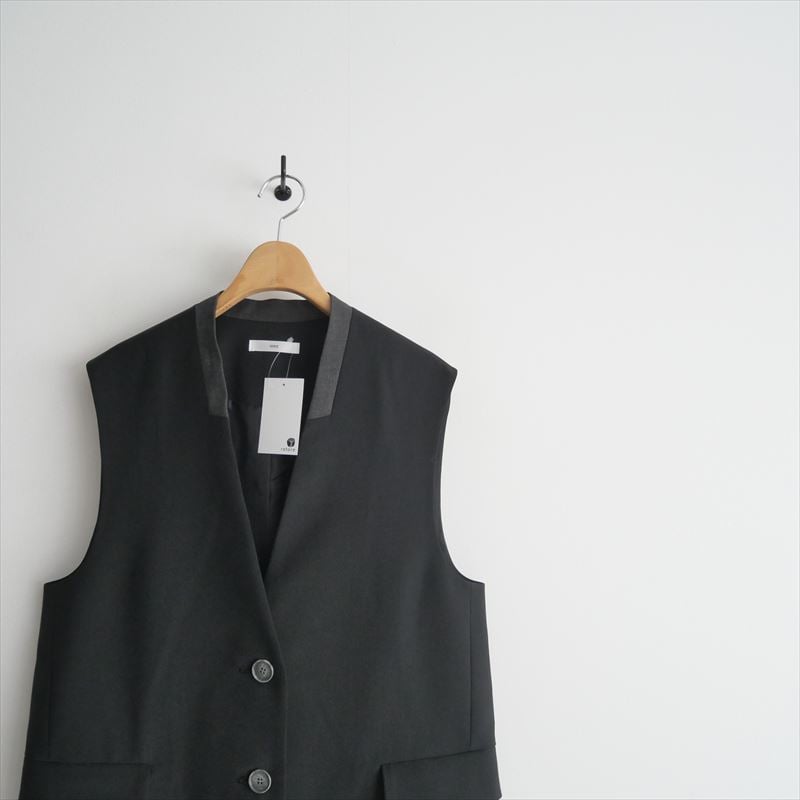 IORE イオレBICOLOR GILET ブラック BICOLOR GILET – IORE