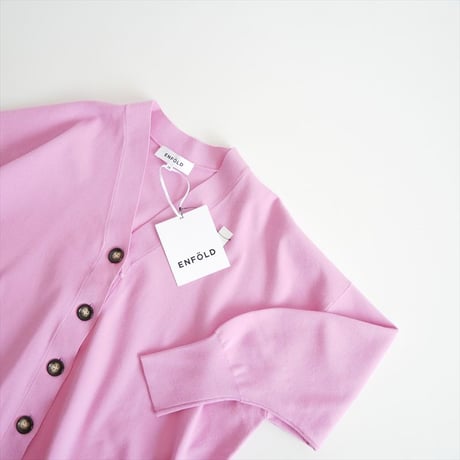 2024・人気完売品 / 未使用 / ENFOLD / CURVE-ARM CARDIGAN / 300HS270-0620 / 2512-1637