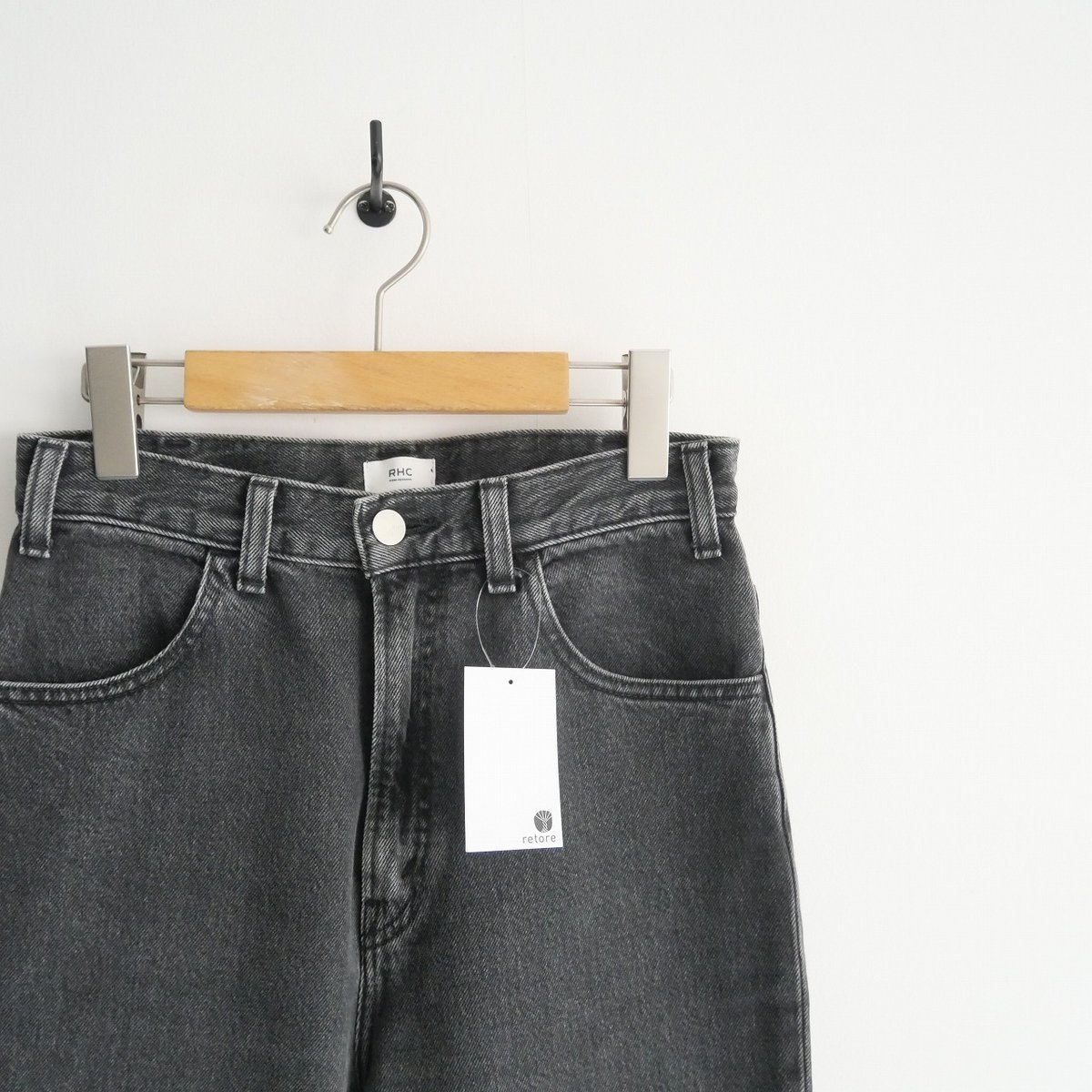 Ron Herman / RHC / Bootscut Denim Pants (black)