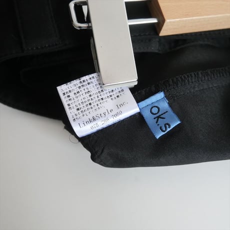 継続販売品 / ok.soon / maxi skirt black / 2504-1068