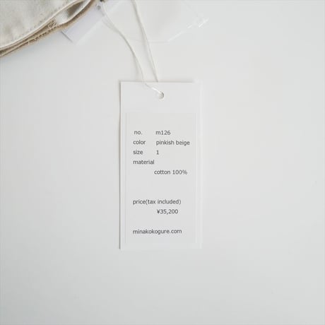 継続販売品 / 未使用 / -M-［medium］ / チノクロスパンツ Teddy  / m126 / 2602-0480