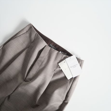 2024AW今季 / 未使用 / VERMEIL par iena / woolモヘヤセンタープレスタックパンツ / 24030938310030 / 2412-2019