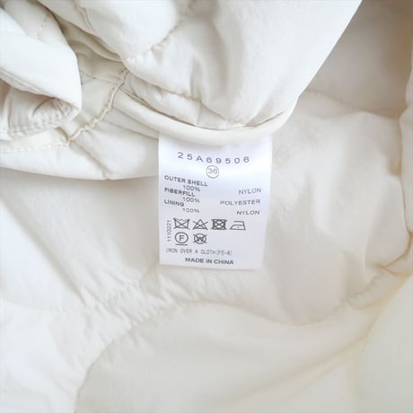 2023AW / LE CIEL BLEU / 2way Padded Cocoon Coat / 25A69506 / 2407-2081