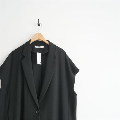 2023・人気完売品 / L'Appartement購入品 / Col Pierrot / Georgette Long Vest / 23010560500130 / 2503-1027