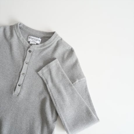 2025SS今季・人気完売色 / DEUXIEME CLASSE別注 / AMERICANA / WAFFLE LONGSLEEVE Tシャツ / 25070510001710 / 2505-2010