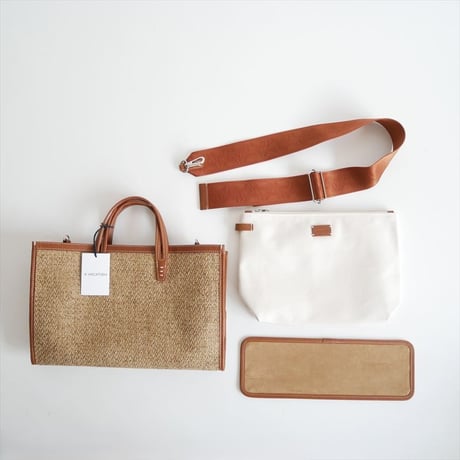 A VACATION / BREAD M CAMEL：トートバッグ / 24SS-A64-00-01 / 2512-0970