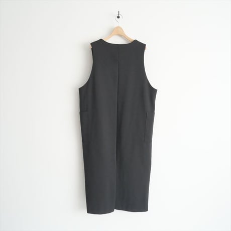 2024SS / journal standard luxe / ツイルVネックワンピース / 24070440206010 / 2502-0026