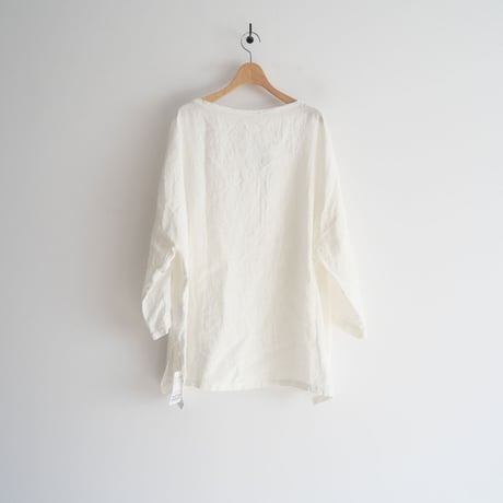2023SS / 未使用 / journal standard luxe / エアリネンボートネックブラウス / 23050440030020 / 2403-0867