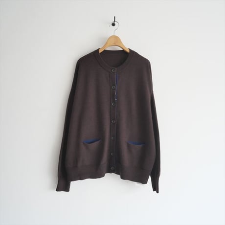 2024AW / journal standard luxe / メリノテンジク クルーネックカーディガン / 24080440011040 / 2510-0490