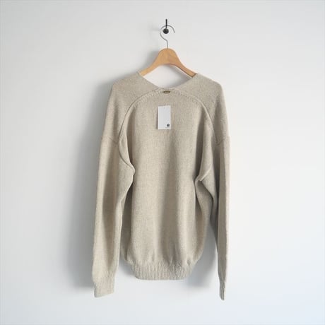2023SS / DEUXIEME CLASSE / Lily Linen Vネック プルオーバー / 23080500413010 / 2411-0585