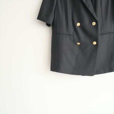 2024SS・人気完売品 / SPICK&SPAN / ライトドライクロスハーフスリーブジャケット / 24010200804020 / 2410-0026