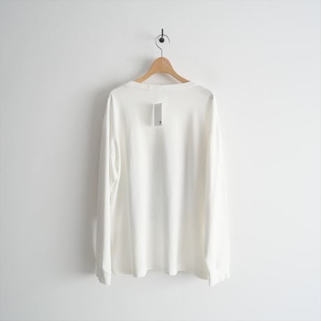 2023SS / TOUJOURS / wildflower フォトプリントロングスリーブTシャツ / 2405-0636