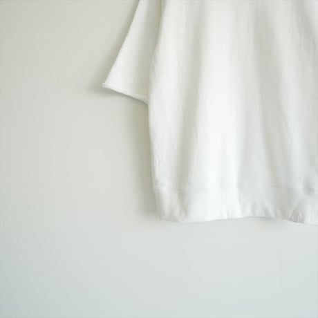 2024SS / L'Appartement・LOWERCASE別注品 / LOOPWHEELER / Half Sleeve Sweat / 24070570005410 / 2508-0402