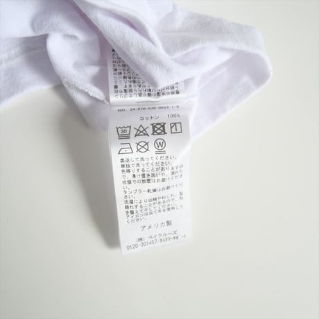 2024SS・人気完売品 / L'Appartement購入品 / BROTHER BROTHER / S/S TEE / 24070570005310 / 2506-0888