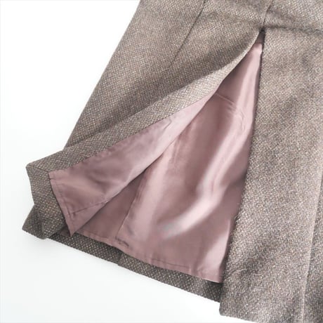 2024AW・人気完売品 / AURALEE / LAMA SHETLAND WOOL TWEED SKIRT / A24AS07LS / 2501-0288