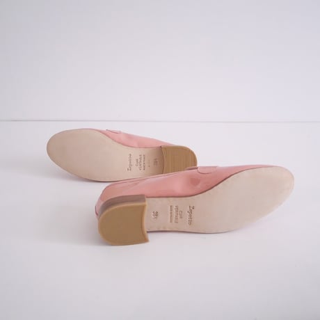 2022 未使用 / repetto / Michael Loafers【New Size】Patent Rose /  2208-0670