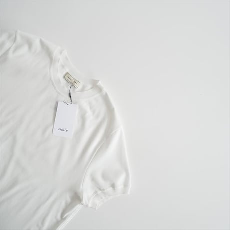 2025SS・人気完売品 / 未使用 / ebure×Ron Herman / コットンポンチ ニットカラー ティー / 4110900761 / 2509-0930