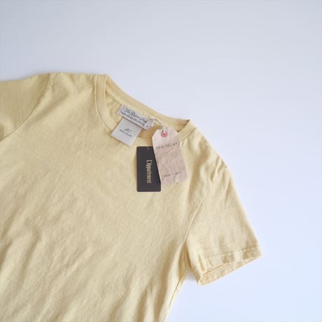 2025SS・人気完売品 / 未使用 / L'Appartement購入品 / REMI RELIEF / Garment Dye T-shirt / 2507-1454