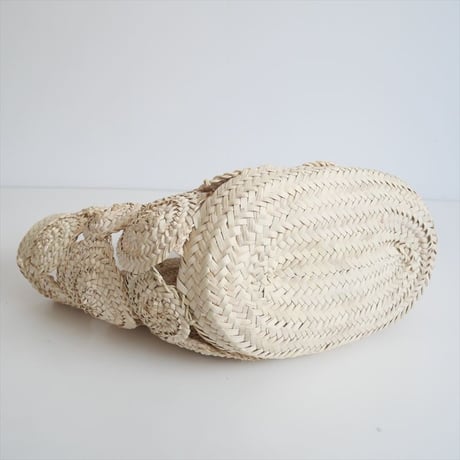 未使用 / La Totalite購入品 / AFRICAN SQUARE / デコレーションカゴBAG / 24092150002610 / 2504-0669