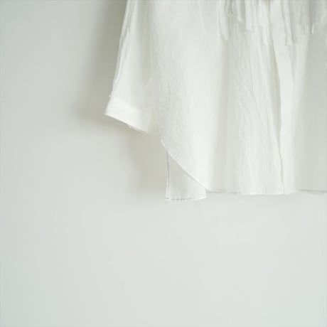 継続販売品 / 未使用 / GALERIE VIE / インドコットン ブザムシャツ / 23015101212 / 2511-1214
