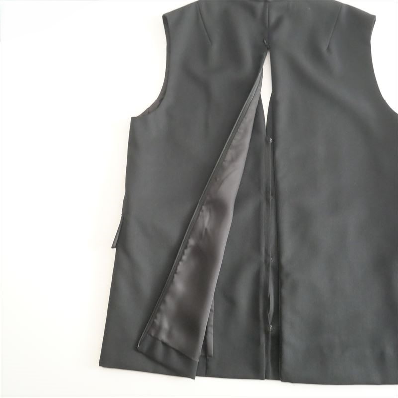 2024AW / DEPAREILLE / WOOL TWILL GILET / B1143A