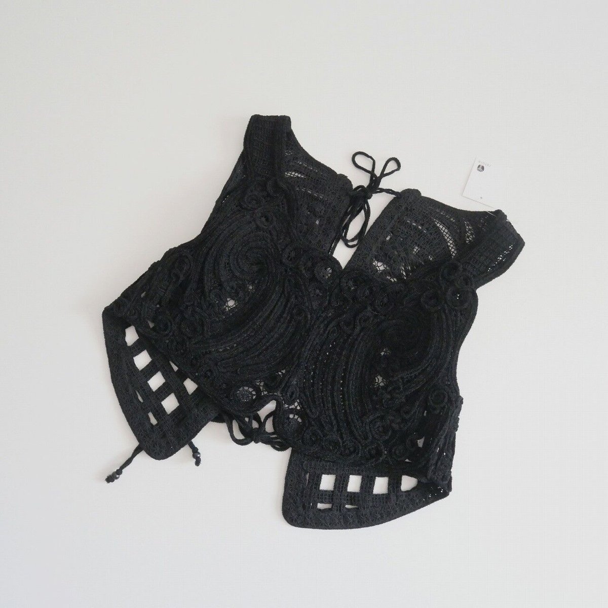 み*ぱ様 mamekurogouchi Cord Embroidery Vest み*ぱ様 mamekurogouchi Cord Embroidery Vest Mame Kurogouchi