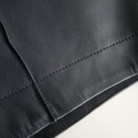2024AW / Drawer / レザーハーフパンツ / 65192991494 / 2511-0913