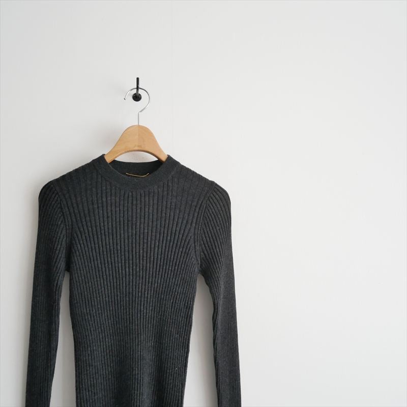 トップス L'Appartement WIDE RIB CREW NECK KNIT WIDE RIB CREW NECK KNIT（ニット／セーター）｜L'Appartement