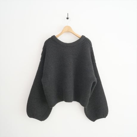 2022AW / ETRE TOKYO / リングネックBOXニットプルオーバー / 1222611042 / 2403-0659